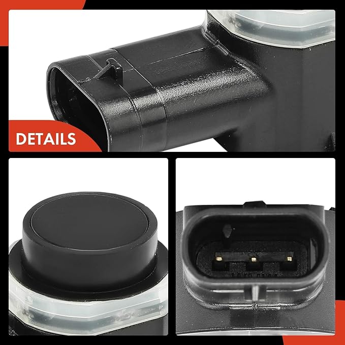 A-Premium Rear Reverse Backup Parking Assist Sensor Compatible with Select Volkswagen & Audi Models - Jetta, Passat, Passat CC, Tiguan, Tiguan Limited, Beetle, Audi A4, A4 Quattro, Q5, Q5 Quattro, Q7