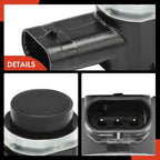 A-Premium Rear Reverse Backup Parking Assist Sensor Compatible with Select Volkswagen & Audi Models - Jetta, Passat, Passat CC, Tiguan, Tiguan Limited, Beetle, Audi A4, A4 Quattro, Q5, Q5 Quattro, Q7