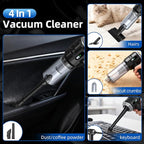Sycoodeal Handheld Car Vacuum Cleaner, 25000PA Strong Cyclonic Suction Portable Mini Vacuum Cordless with Digital Display Lig
