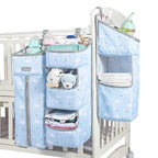 Orzbow 3-in-1 Hanging Diaper Organization Storage for Baby Essentials | Nursery Organizer and Baby Diaper Caddy | Hang on Cri