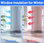 YoleShy Double Reflective Insulation 48 in X 10 FT RV Window Insulation for Summer Heat Reflective Window Film for Roof, Car, Garage Doors