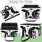 Reusable Grocery Bag Foldable Shopping Tote Bag with Handles Reusable Shopping Bags Large Kitchen Grocery Bags
