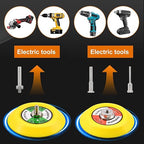133 PCS Sanding Disc Drill Polishing Kit Sanding Attachment, 3 Inch Wet Dry Headlight Restoration Kit 60-10000 Grit Hook and 