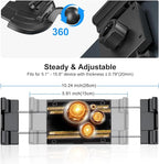 PLDHPRO CD Slot Tablet Car Mount for 5.1-15.6'' Devices, Universal iPad Holder for Car, Adjustable CD Player Phone Mount Compatible with iPhone, iPad, Galaxy Tab, Samsung Z fold, Navigation Gadget