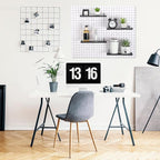 Lineshading 4 Pcs Pegboard Shelves, 10 x 4 Inch Metal Shelf Brackets Pegboard Tray Accessories Wall Organizer for Craft Room 