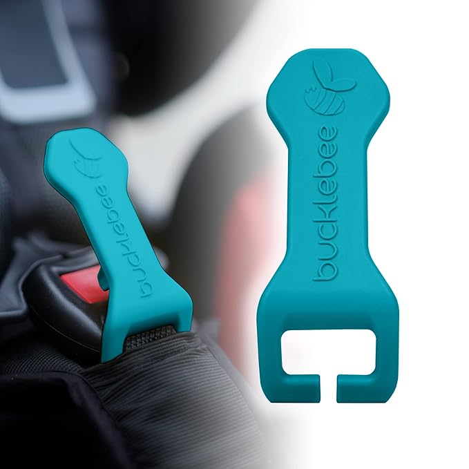 Bucklebee Easy Car Seat Buckle Release Aid for Children Unbuckle Car Seat Release Tool - Button Pusher - Opener for Nails - B