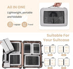 Compression Packing Cubes for Travel, Lightweight Vacation Travel Essentials, Travel Accessories for Suitcase Organizer Bags 