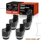 A-Premium 4-PC Reverse Backup Parking Assist Sensor Compatible with Audi & Volvo & Porsche Models - Q5 2012-2016, XC60 2012-2015, Cayenne, S60, 911, XC70, Boxster, S80, Allroad, Replace# 4H0919275A
