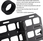 TACNEX Vehicle Rigid MOLLE Panel Car Seat Headrest Organizer EDC Pouch Tool Holster Bag Holder Auto Interior Accessories Tactical Gear Rack Truck Equipment Mount Plate Modular Storage Shelf