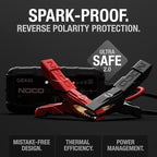 NOCO Boost X GBX45: 1250A UltraSafe Jump Starter - 12V Lithium Battery Booster Pack, Portable Jump Box, Power Bank & Jumper