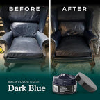 Clyde's™ Recoloring Balm | Non-Toxic Material Dye & Restorer for Furniture, Car Seats, & More | 23 Colors (Blue, 50ML)