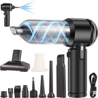 Portable Handheld car Vacuum Cleaner, 16000PA Vacuum Suction, Equipped with Two high-Efficiency Filters, Used for Cleaning ca