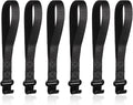 6pcs Rooftop Cargo Tie Down Hook Straps, Car Roof Cargo Carrier Door Hooks Car Door Hook Straps, Attaches to Car Door Frame, Car Door Cargo Hooks for Most Cars, Strapping Any Car Roof Luggage