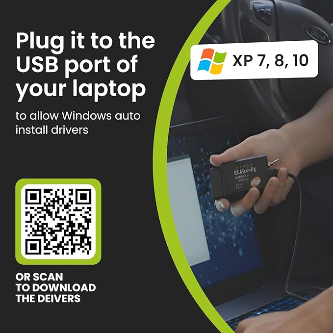 OHP FORScan ELM327-based OBD2 to USB Diagnostic Scan Tool with MS-Can/HS-Can Switch for Ford Lincoln Mazda Mercury Vehicles