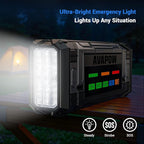 AVAPOW 8000A Battery Jumper Starter Portable with 4 HD Display PD 30W Dual-Way Fast Charging, 12V Car Starter Jump Box &
