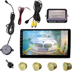 LCD Parking Sensor Kit - Displays Data on Original Screen, Easy Rear Installation, Compatible with CVBS Cameras (Not for AHD)
