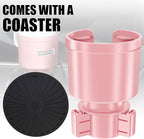 Upgraded Car Cup Holder Expander Adapter with Offset Adjustable Base, Compatible with Yeti 14/24/36/46oz Ramblers, Hydro Flas