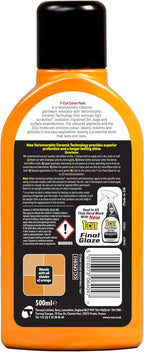 T-Cut Orange Scratch Remover Color Fast Paintwork Restorer Car Polish, 13 Colors Available, 17 Fl Oz