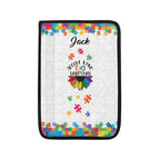 Accpet Love Understand Autism Awareness Seat Belt Cover for Kid Family Special Need Autistic Medical Alert Car Cushion Cover Support Autism Gift Personalized Name 32