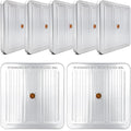 7 Packs 500 Gram Desiccant Canisters, Indicating & Rechargeable Gun Safe Dehumidifier, Portable Desiccant Canister, Silica