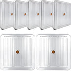 7 Packs 500 Gram Desiccant Canisters, Indicating & Rechargeable Gun Safe Dehumidifier, Portable Desiccant Canister, Silica