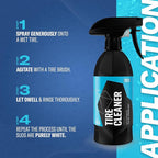 Gyeon Tire Cleaner Advanced Rubber Cleaner For Tires Trim Mats Restores Deep Clean And Preparation Removes Embedded Dirt Grim