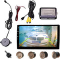 LCD Parking Sensor Kit - Displays Data on Original Screen, Easy Rear Installation, Compatible with CVBS Cameras (Not for AHD)