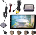 LCD Parking Sensor Kit - Displays Data on Original Screen, Easy Rear Installation, Compatible with CVBS Cameras (Not for AHD)