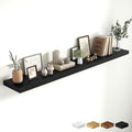Fun Memories 72 Inch Fireplace Mantel Shelf, 10 Inch Deep Shelves for Display & Wall Storage, Rustic Wood Wall Shelf, Extra L