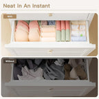 Criusia Drawer Organizer Clothes, 14 Pack Dresser Organizer for Baby Clothes, Underwear, Sock- Foldable Closet Organization a