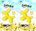 Little Pup 96602 Vanilla Scent, Car Air Freshener, Clips to A/C Air Vent, Alcohol-Free Fragrance Oil, Non-Hazardous and Non-T