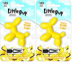 Little Pup 96602 Vanilla Scent, Car Air Freshener, Clips to A/C Air Vent, Alcohol-Free Fragrance Oil, Non-Hazardous and Non-T