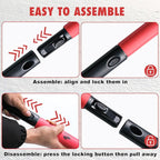 CARCAREZ 39" Extendable Car Snow Brush and Ice Scraper, Windshield Window Ice Snow Removal Snow Broom with Foam Grip 180° Pivoting Brush Head Snow Scraper for Car Auto Truck SUV