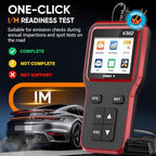 OBD2 Scanner with Battery Tester - Vehicle Code Reader for Check Engine Light, Plug and Play, Car Scanner Diagnostic Tool for