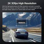 VIOFO VS1 Mini Dash Cam, 1440P/2K HDR Dashcam, STARVIS 2 Sensor, Free 32GB SD Card, 5GHz Wi-Fi Voice Control Car Dash Camera 