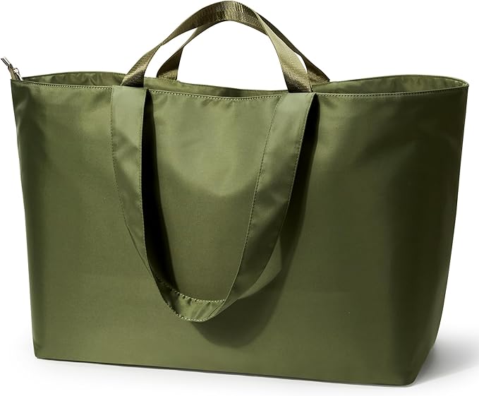 KALIDI 60L Extra Large Duffle Bag, Beach Tote Zipper Utility Oversized Weekender Carrier Travel Shopping Reusable Grocery Bag
