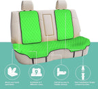 FH Group Car Seat Cushion Neosupreme Automotive Seat Cushions - Universal Fit, Rear Car Seat Cushion, Car Seat Cushions with 