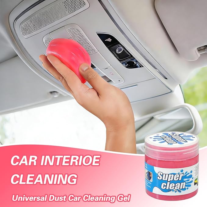 Car Cleaning Gel 4-Pack (5.6oz/pcs) – Universal Car Cleaning Putty, Auto Interior Cleaner Slime & Dust Remover, Car Cleaning 