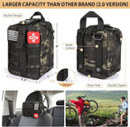 Survival Kit, 250Pcs Survival Gear First Aid Kit with Molle System Compatible Bag and Emergency Tent, Emergency Kit for Earth