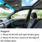 2 Pack Car Window Breaker & Seatbelt Cutter Emergency Escape Tool, Safety Hammer with Hardened Tungsten Steel Tip, Anti-Mistr