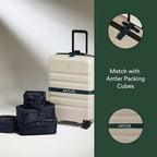 ANTLER Luggage Tags - Durable Rubber, for Suitcases & Travel Bags, Assorted Colors, Easy ID & Personalization, Fits Most Suit