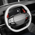 YOUTOOCAR Steering Wheel Button Frame Cover Compatible with Kia K4 25-26,Kia EV6 25-26,Kia Sportage 26,Kia EV3,Kia EV4 Accessories (1, Carbon Fiber Pattern)