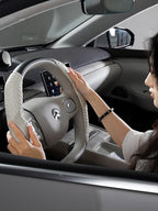 Quick Install Braided Pattern Nappa Leather Steering Wheel Grips,Woven Texture Car Steering Wheel Cover,for Women,for 14 to 1