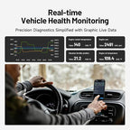 TOPDON Carpal OBD2 Scanner Bluetooth - Scanner for Car, AI-Assisted All System Diagnostic Tool for iOS & Android, Vehicle