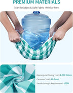 ECOHUB 6 Set Packing Cubes for Travel Suitcase Organizer Bags for Luggage Lightweight Carry On Suitcase with Lable & Personal