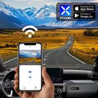 Fitcamx Front 2K+Rear 1080P Dash Cam Adapts for Toyota Tacoma & Hybrid 2024-2026, OEM Look, Dual HD Video, WiFi & APP, Loop R