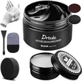Black Leather Recoloring Balm, Leather Color Restorer Conditioner, Leather Repair Kits for Vinyl Furniture, Sofa, Car Seats, 
