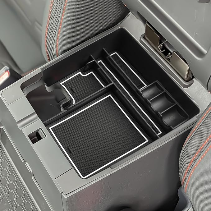 SHAOHAO for 2025 2026 Nissan Frontier Center Console Organizer Tray 2022-2025 2026 Nissan Frontier (S/SV/Pro-X/Pro-4X/SL) Console Tray Frontier 2023 2024 2025 2026 Accessories Armrest Box Organizer