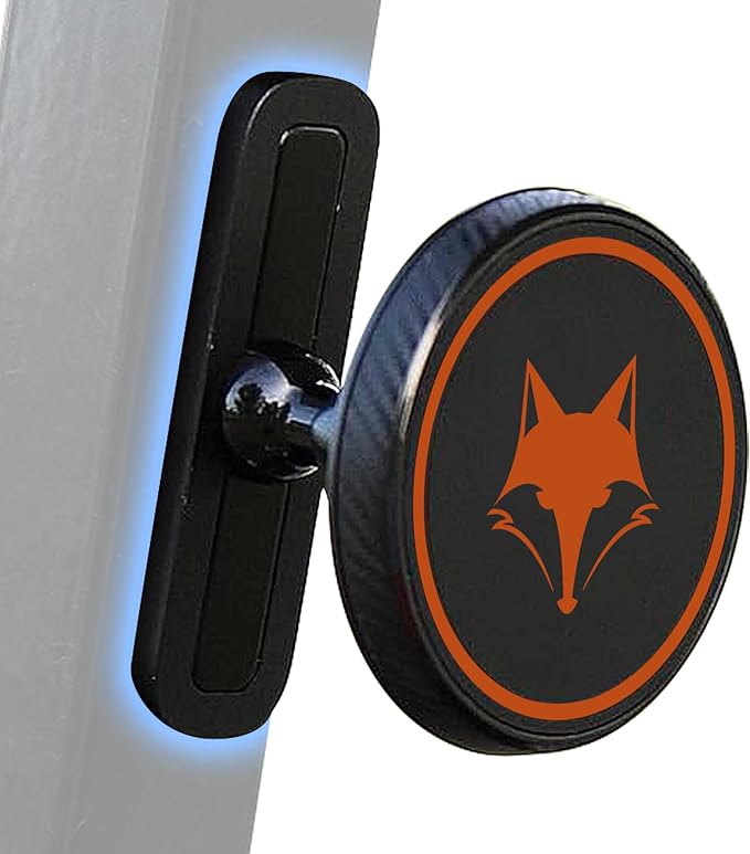 DESERT FOX GOLF Magnetic Phone Mount - Ultra Strong Magnetic Golf Cart Phone Holder - 360° Rotation - Secure No-Slip Grip - Instant GPS, Music, and Scoring App Access