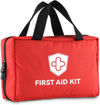 First Aid Kit - Trauma Kit with Essential Emergency Medical Supplies, Waterproof Travel First Aid Kit, Simple and Portable Em